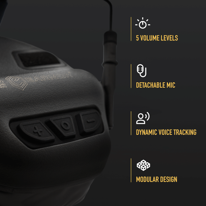 Earmor M32X ARC Rail Tactical Headset – Military Grade