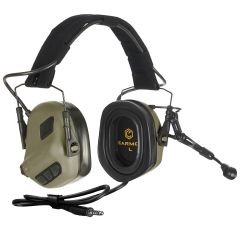 EARMOR M32 Military Tactical Hearing Protection with Comunication Green-M32-FG-PLUS-USA