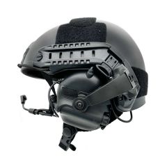 EAMOR - M32HC With Helmet ARC Adapters M16C Black-M32-BK-M16C