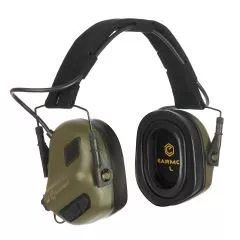 EARMOR Electronic Hearing Protector M31 PLUS for Shooters and Hunters Green-M31-FG-EU-PLUS