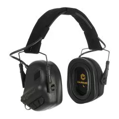 EARMOR Electronic Hearing Protector M31 PLUS for Shooters and Hunters Black-M31-BK-EU-PLUS