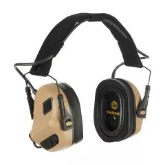 EARMOR Electronic Hearing Protector M31 PLUS for Shooters and Hunters Tan-M31-TN-EU-PLUS