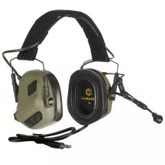 EARMOR M32 PLUS Military Tactical Hearing Protection with Communication Green-M32-FG-PLUS-USA
